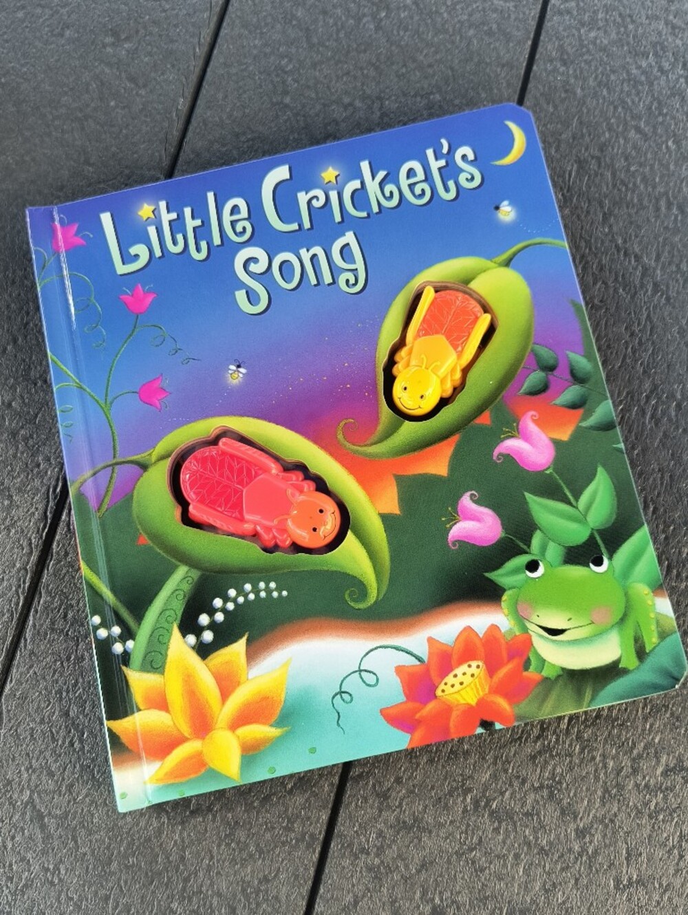 Little Cricket's Song - Colorful Kids Book with Red and Yellow Crickets